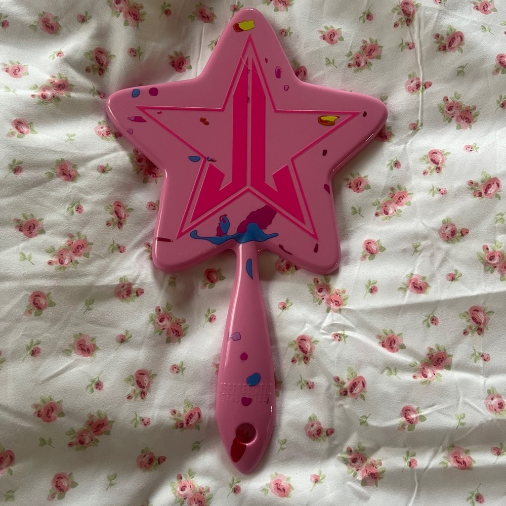 Jeffree Star Pink Star-Shaped Hand Mirror